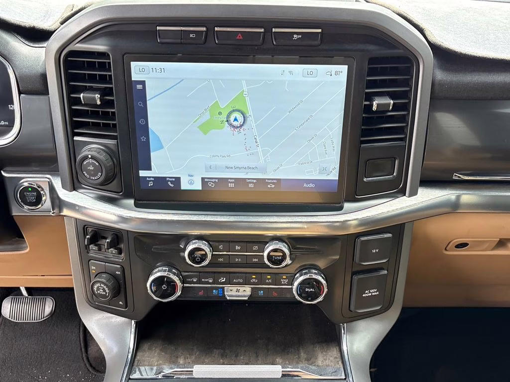 2022 White Metallic Ford F-150 Lariat 4X4 Truck