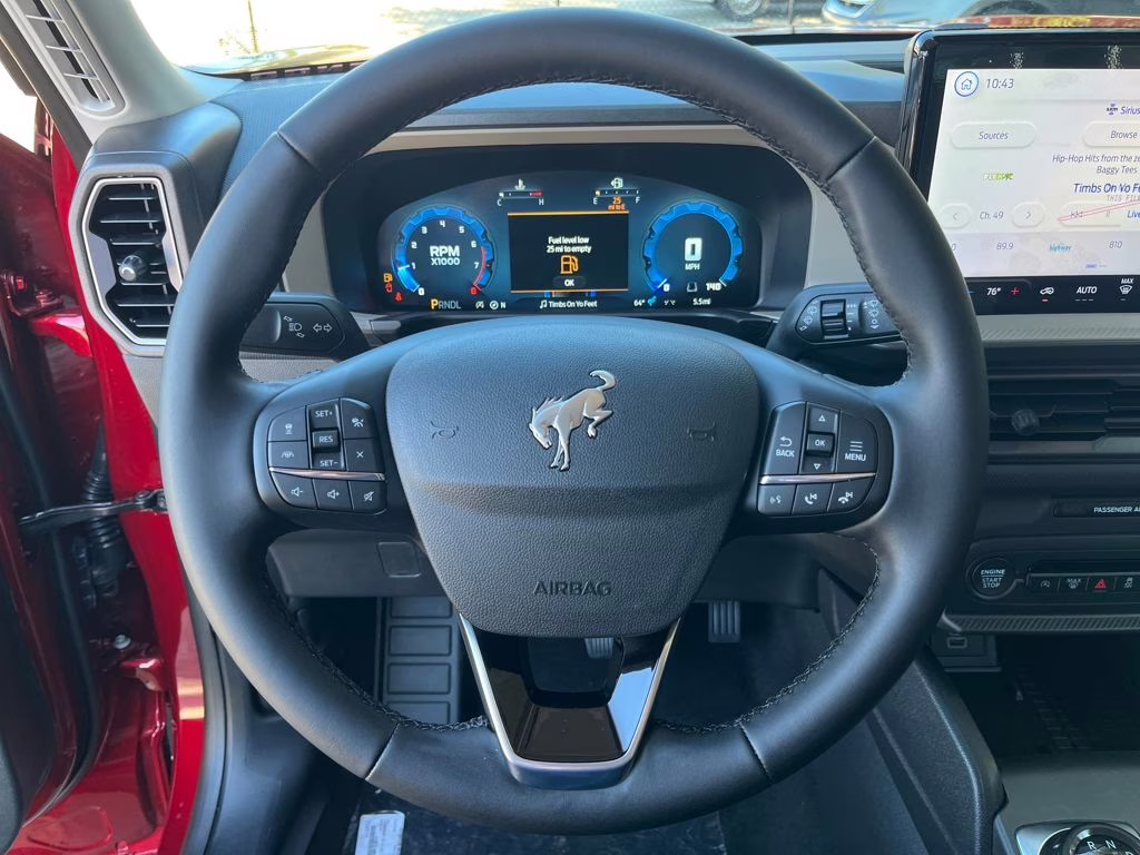 2025 Ruby Red Metallic Tinted Clearcoat Ford Bronco Sport Big Bend 4X4 SUV