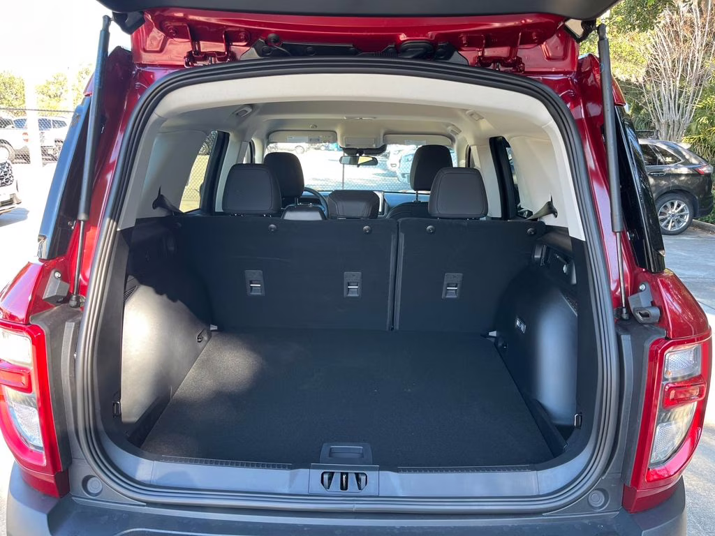 2025 Ruby Red Metallic Tinted Clearcoat Ford Bronco Sport Big Bend 4X4 SUV