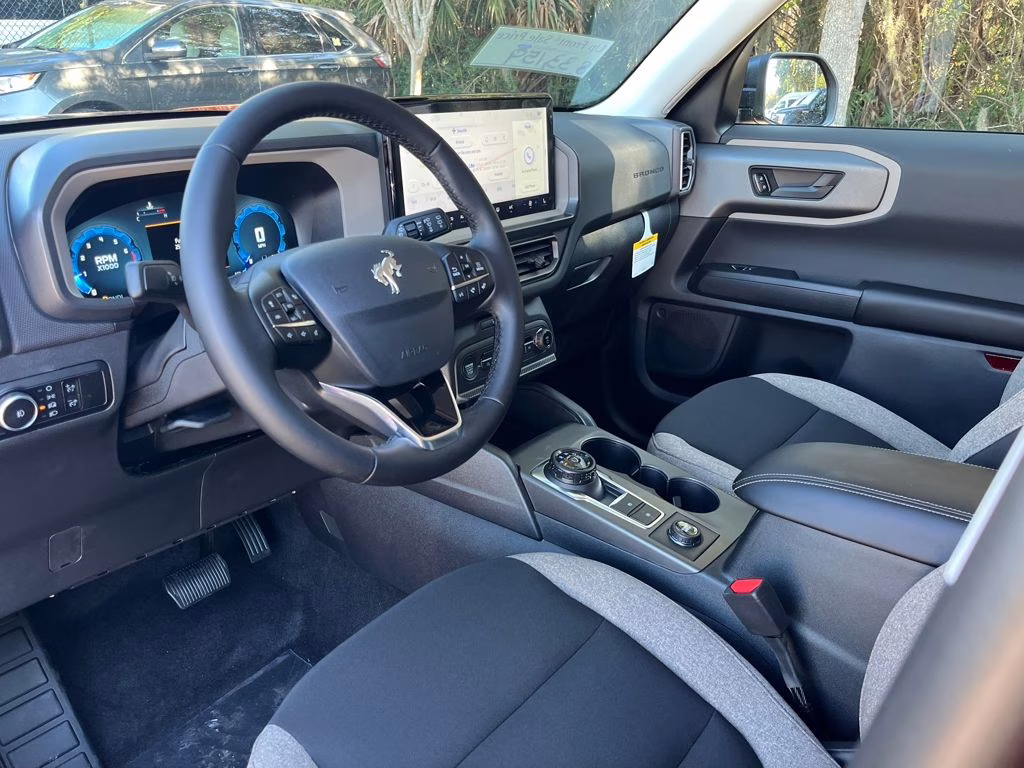 2025 Ruby Red Metallic Tinted Clearcoat Ford Bronco Sport Big Bend 4X4 SUV