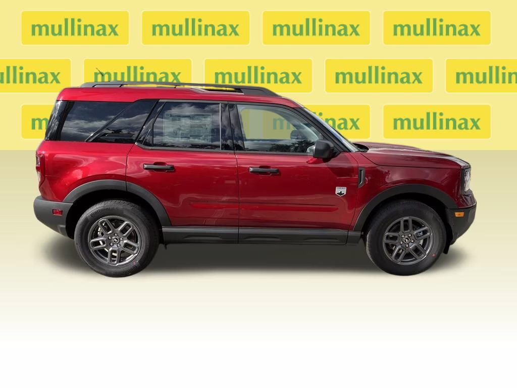 2025 Ruby Red Metallic Tinted Clearcoat Ford Bronco Sport Big Bend 4X4 SUV