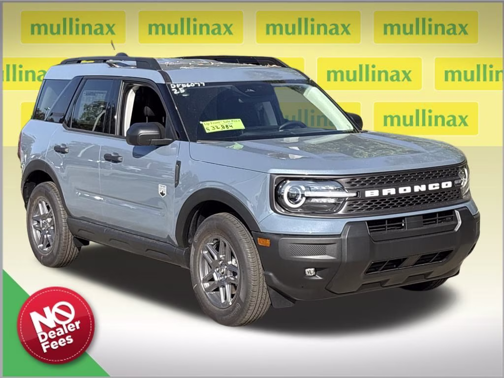 2025 Azure Gray Metallic Tri-Coat Ford Bronco Sport Big Bend 4X4 SUV