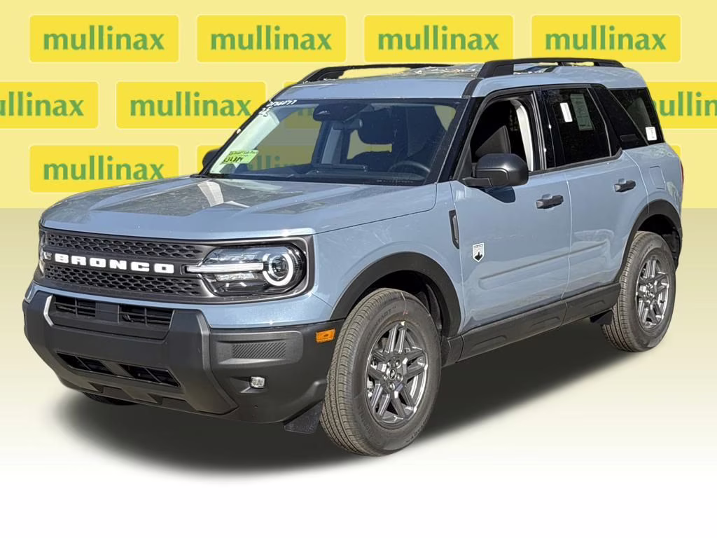 2025 Azure Gray Metallic Tri-Coat Ford Bronco Sport Big Bend 4X4 SUV