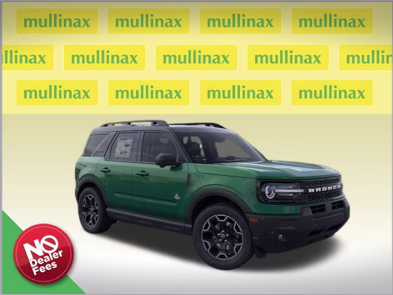 2025 Green Metallic Ford Bronco Sport Outer Banks 4X4 SUV