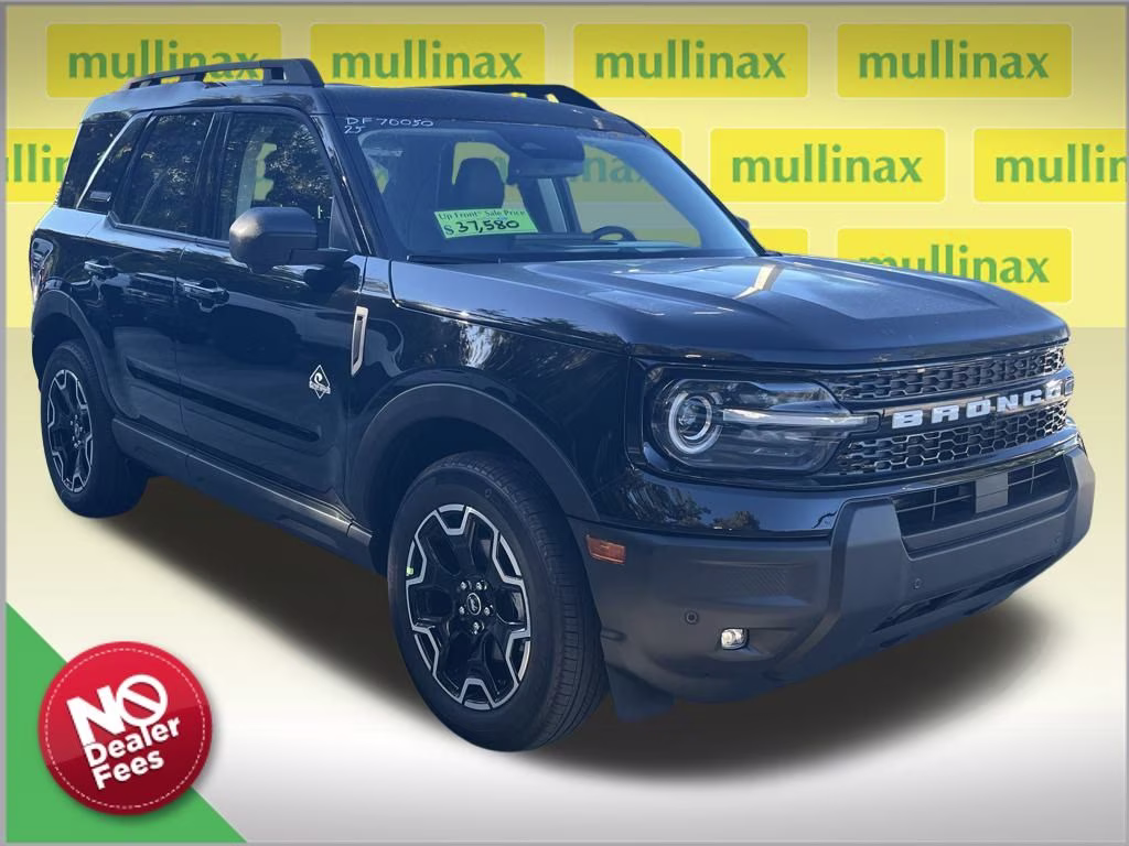2025 Shadow Black Ford Bronco Sport Outer Banks 4X4 SUV