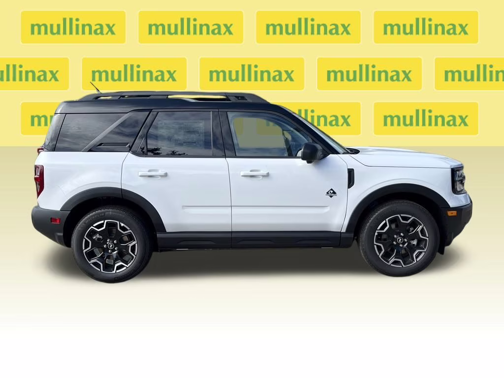 2025 Oxford White Ford Bronco Sport Outer Banks 4X4 SUV