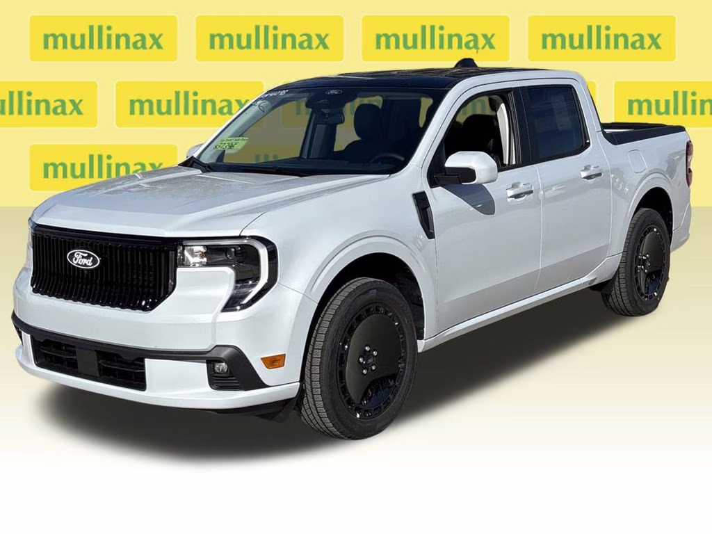 2026 Space White Metallic Ford Maverick Lobo Standard AWD Truck