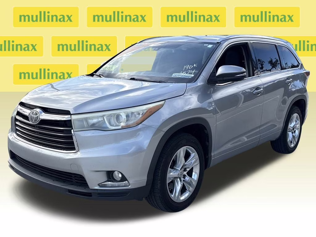 2015 Silver Sky Metallic Toyota Highlander Limited FWD SUV