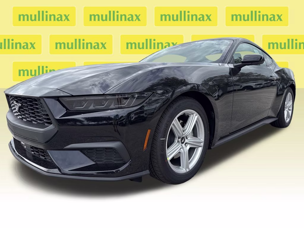 2026 Shadow Black Ford Mustang EcoBoost RWD Coupe