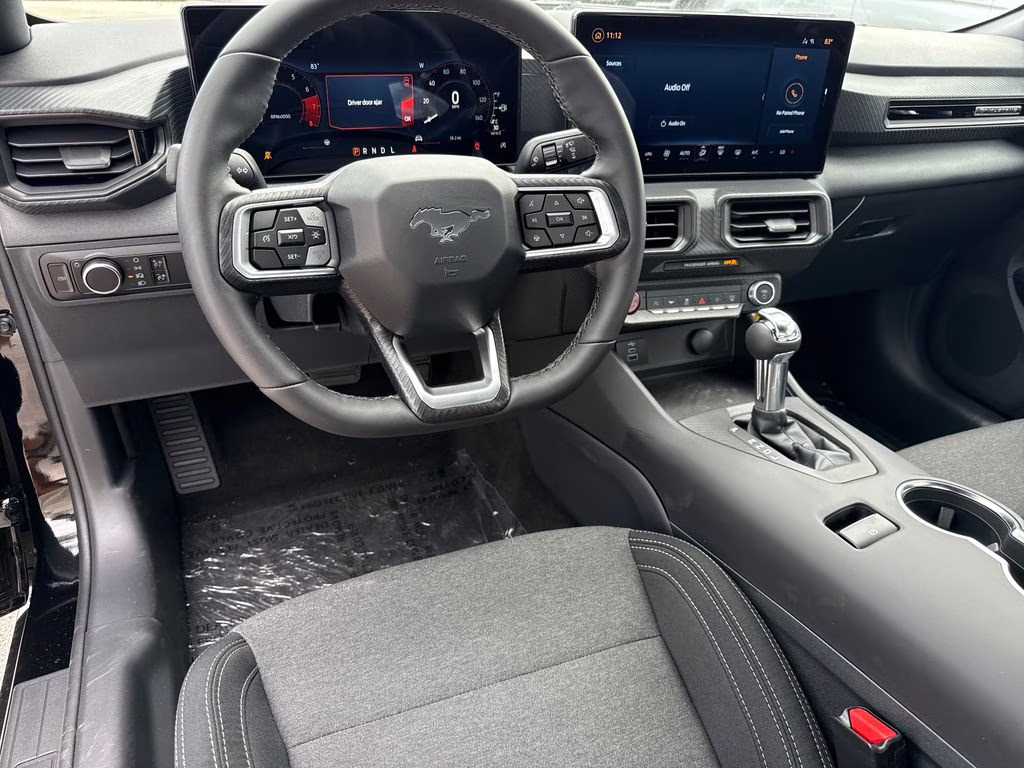 2026 Shadow Black Ford Mustang EcoBoost RWD Coupe