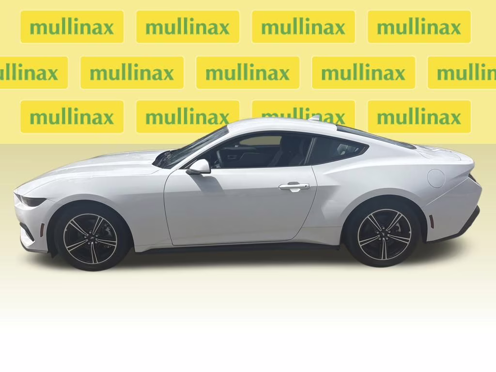 2025 Oxford White Ford Mustang EcoBoost RWD Coupe