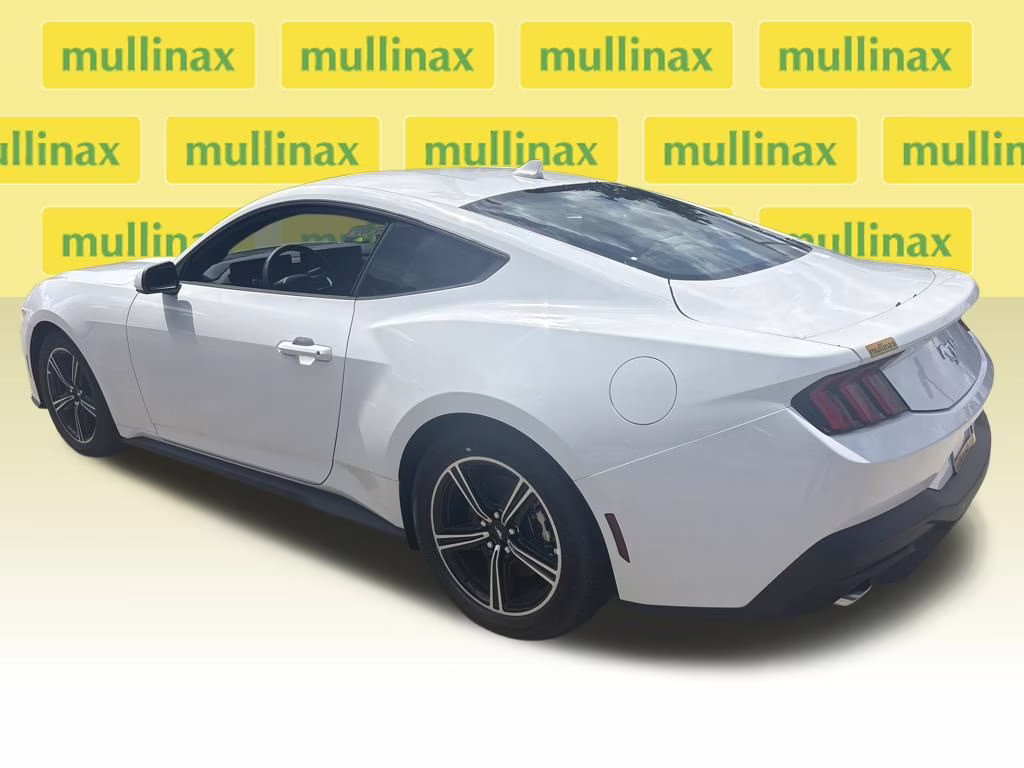 2025 Oxford White Ford Mustang EcoBoost RWD Coupe