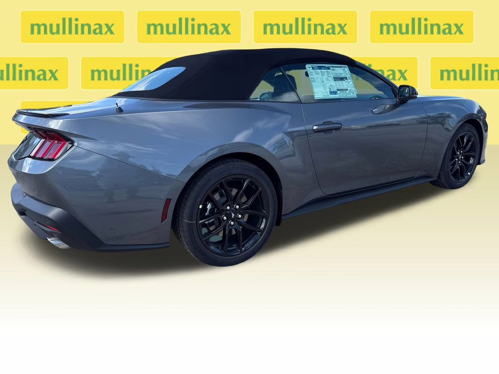 2025 Carbonized Gray Metallic Ford Mustang EcoBoost Premium RWD Convertible