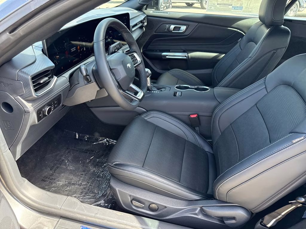 2025 Carbonized Gray Metallic Ford Mustang EcoBoost Premium RWD Convertible