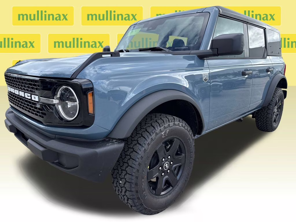 2025 Azure Gray Metallic Tri-Coat Ford Bronco Big Bend 4X4 SUV