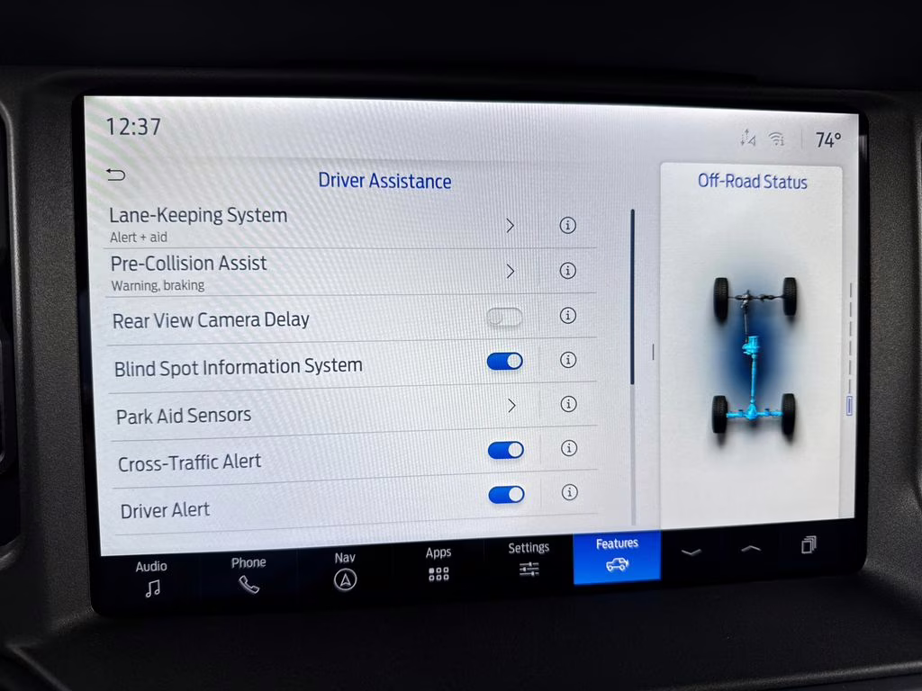 2025 Azure Gray Metallic Tri-Coat Ford Bronco Big Bend 4X4 SUV