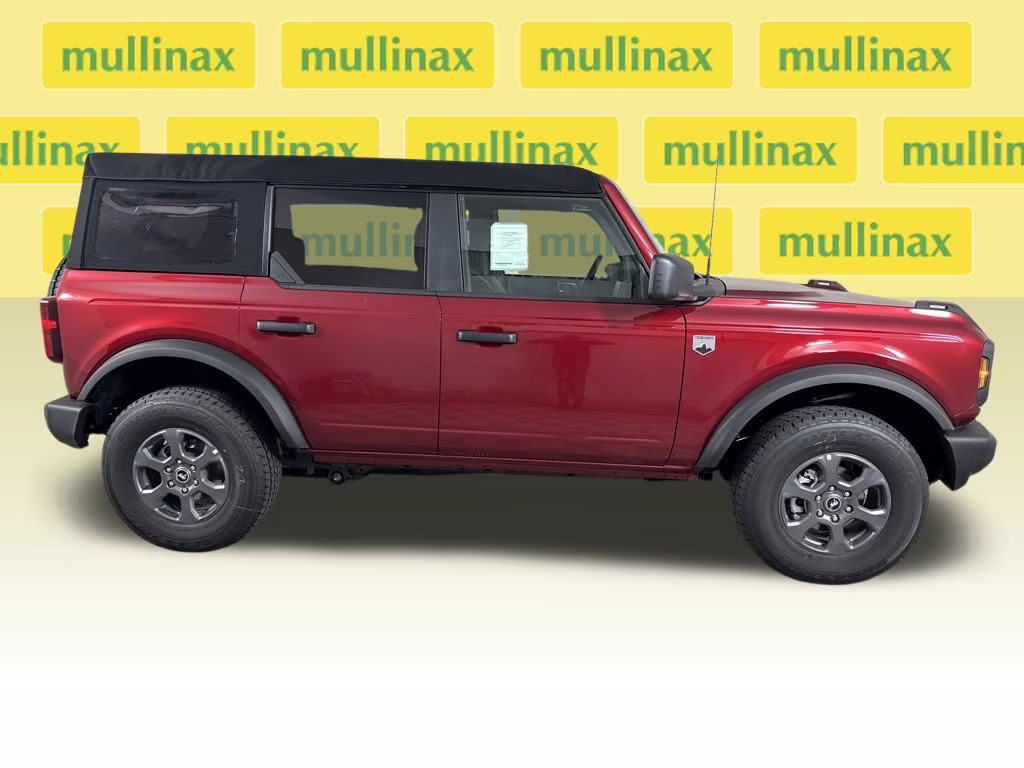 2025 Ruby Red Metallic Tinted Clearcoat Ford Bronco Big Bend 4X4 SUV