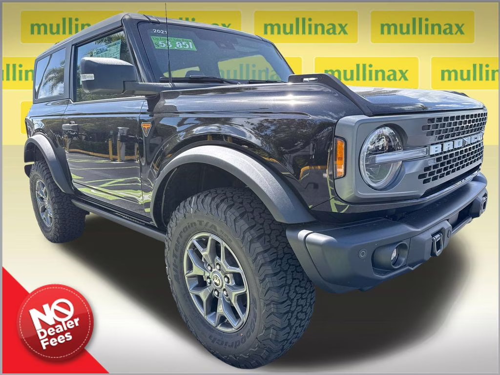 2025 Shadow Black Ford Bronco Badlands 4X4 SUV