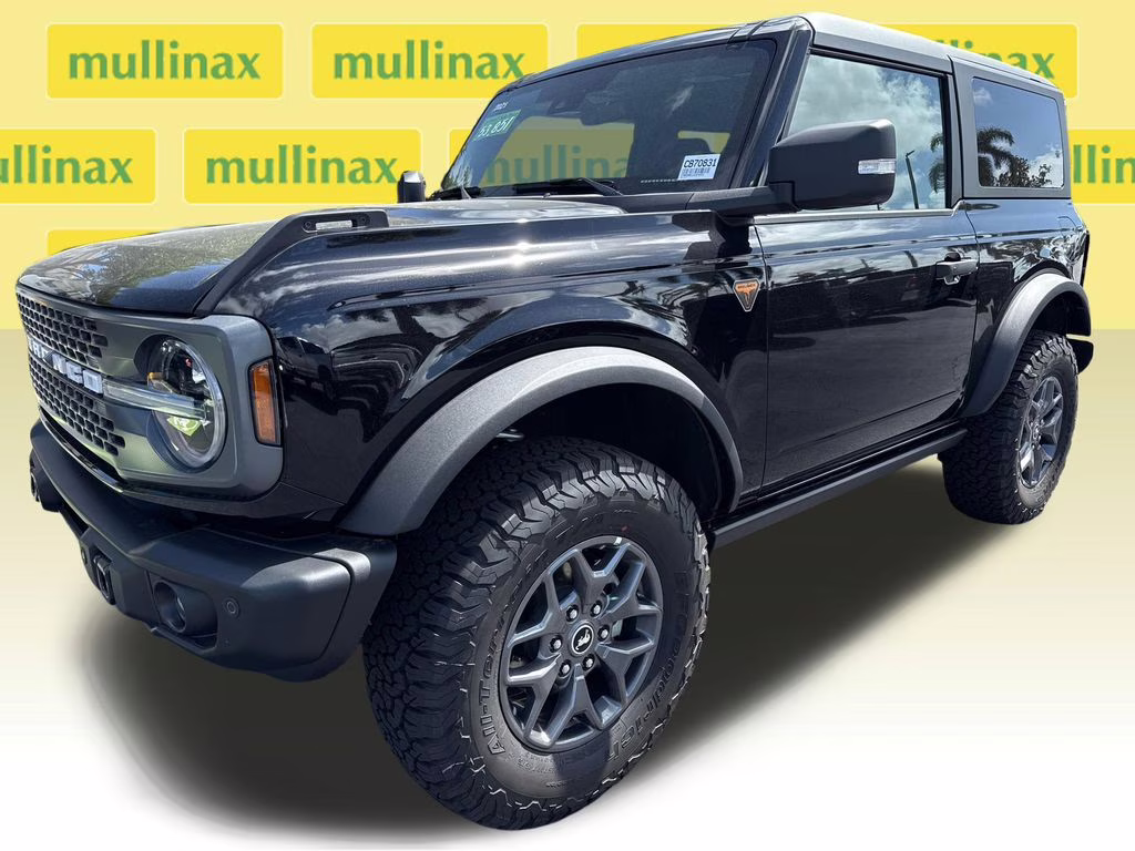 2025 Shadow Black Ford Bronco Badlands 4X4 SUV