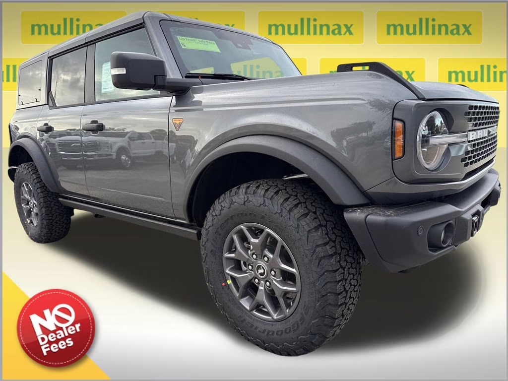 2025 Carbonized Gray Metallic Ford Bronco Badlands 4X4 SUV