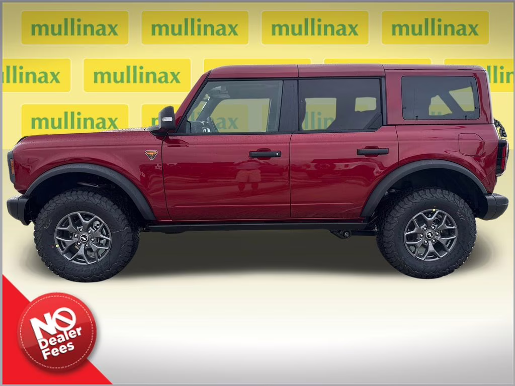 2025 Ruby Red Metallic Tinted Clearcoat Ford Bronco Badlands 4X4 SUV