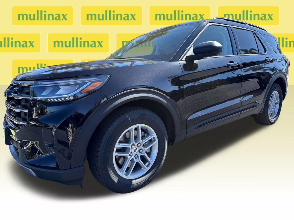 2026 Agate Black Metallic Ford Explorer Active RWD SUV