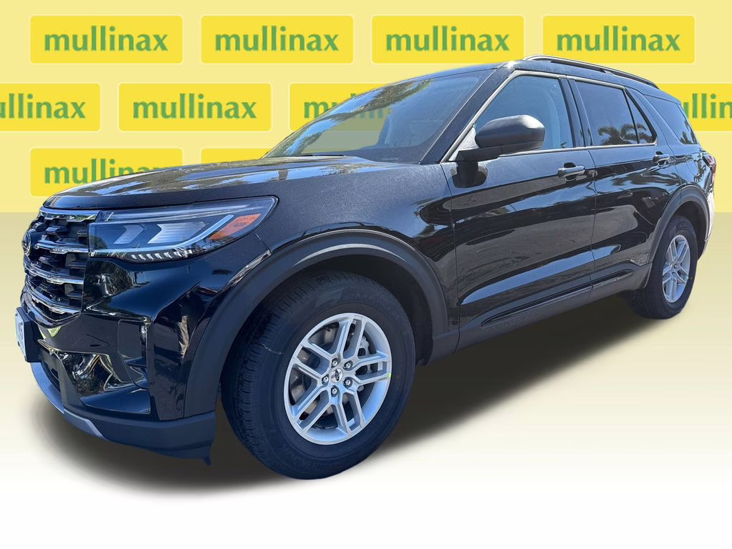 2026 Agate Black Metallic Ford Explorer Active RWD SUV