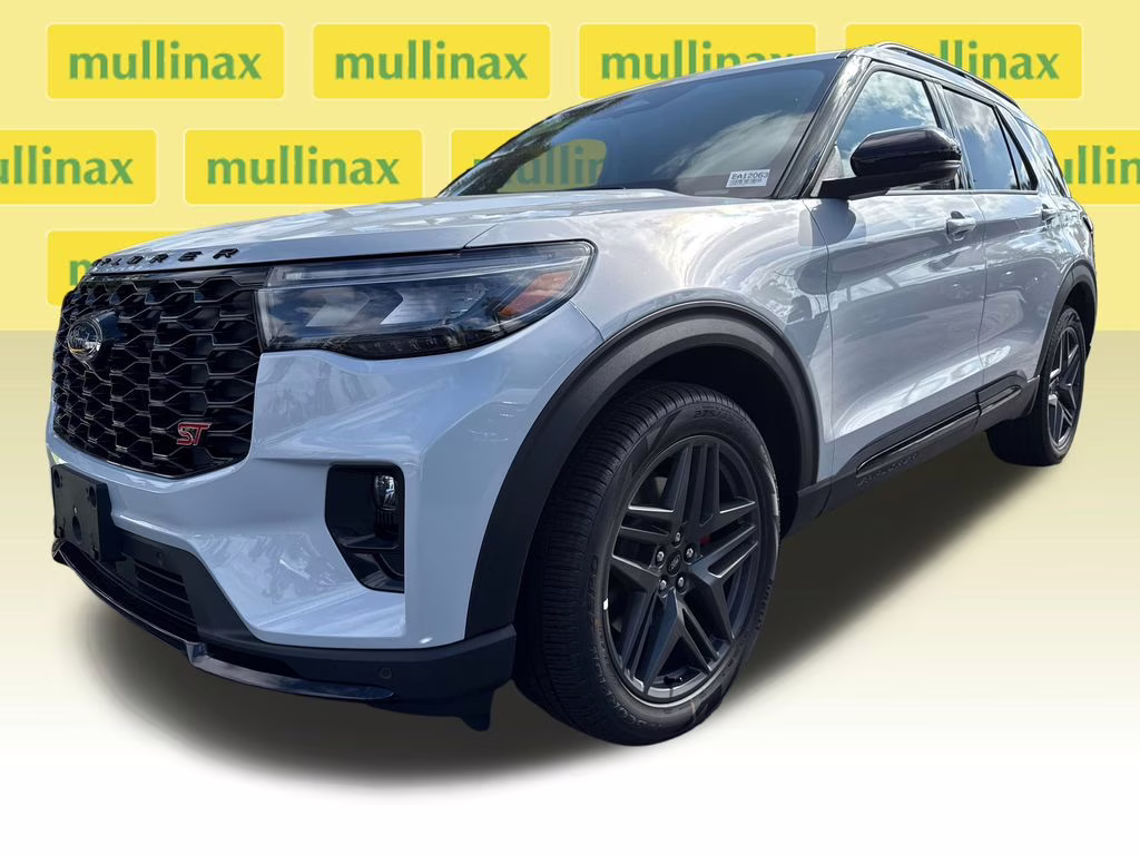 2026 Space Silver Ford Explorer ST RWD SUV