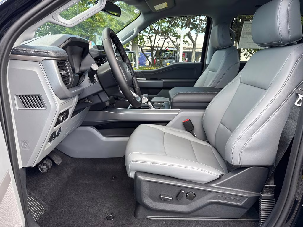 2025 Agate Black Metallic Ford F-150 Lightning Flash AWD Truck