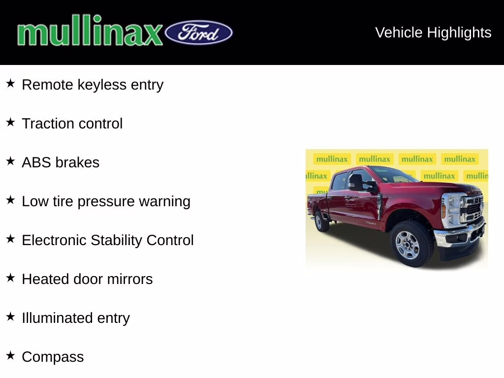 2026 Ruby Red Metallic Tinted Clearcoat Ford Super Duty F-250 SRW XLT 4X4 Truck