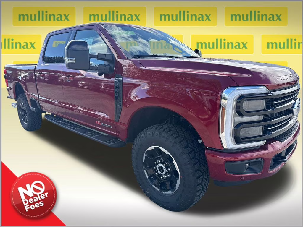 2026 Ruby Red Metallic Tinted Clearcoat Ford Super Duty F-250 SRW Platinum 4X4 Truck