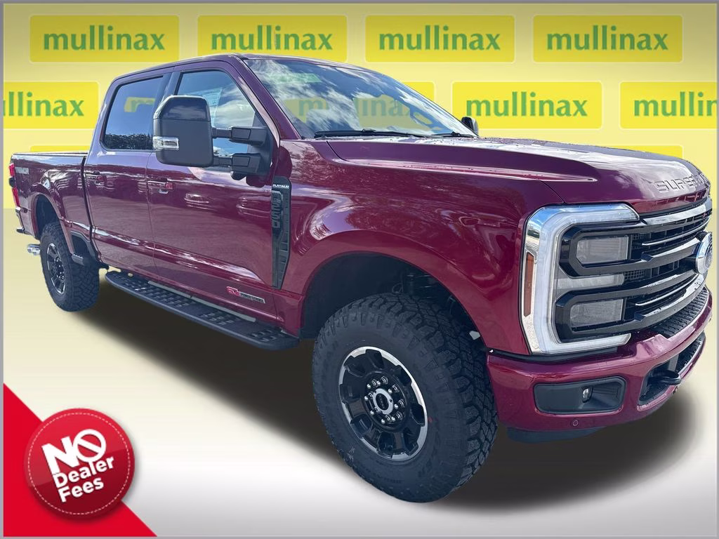 2026 Ruby Red Metallic Tinted Clearcoat Ford Super Duty F-250 SRW Platinum 4X4 Truck