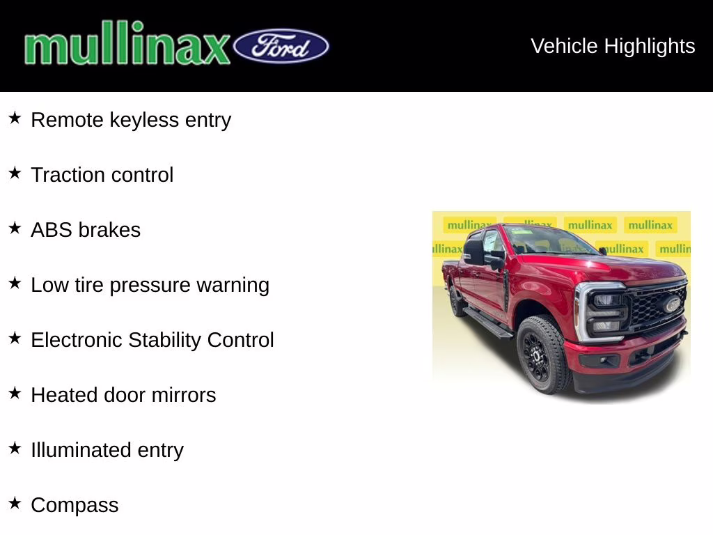 2026 Ruby Red Metallic Tinted Clearcoat Ford Super Duty F-250 SRW XLT 4X4 Truck