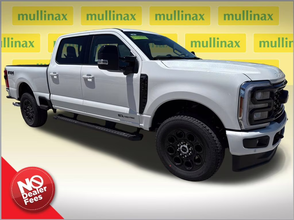 2026 Star White Metallic Tri-Coat Ford Super Duty F-250 SRW Lariat 4X4 Truck