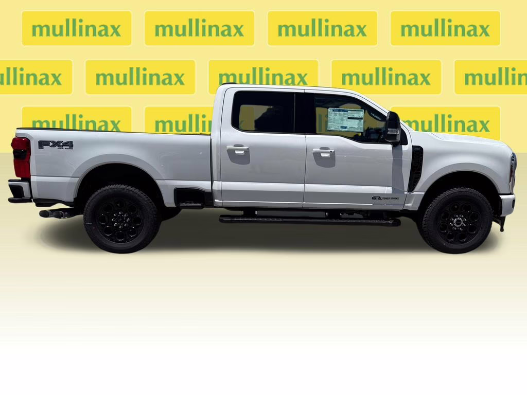 2026 Star White Metallic Tri-Coat Ford Super Duty F-250 SRW Lariat 4X4 Truck