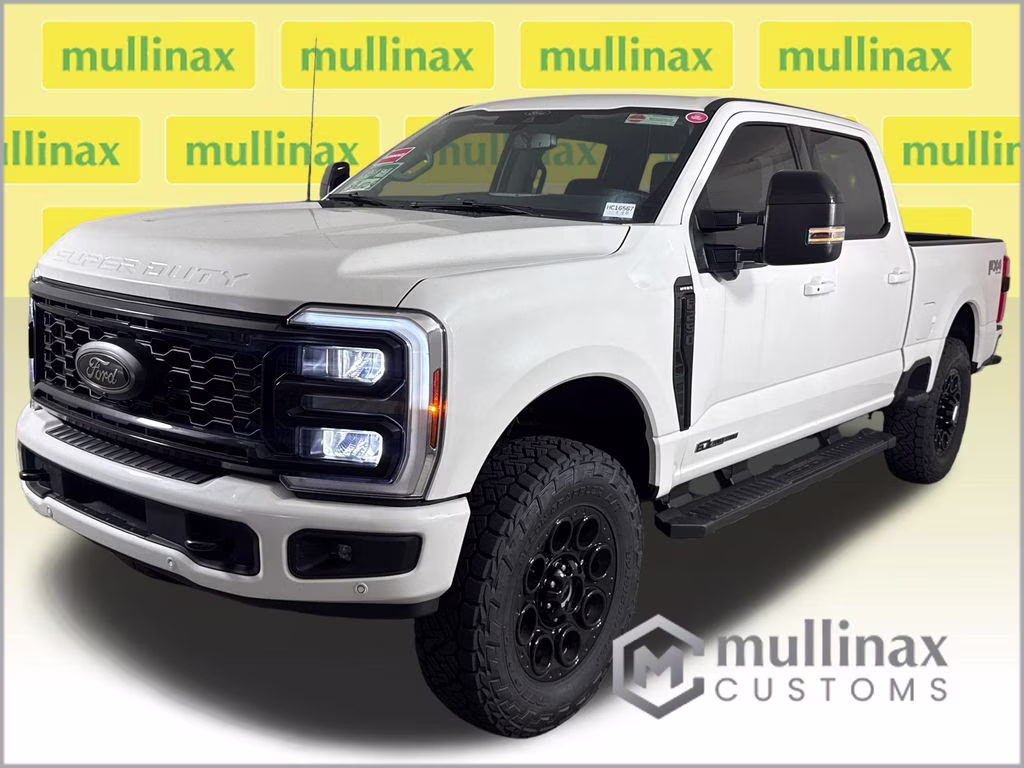 2026 Star White Metallic Tri-Coat Ford Super Duty F-250 SRW Lariat 4X4 Truck