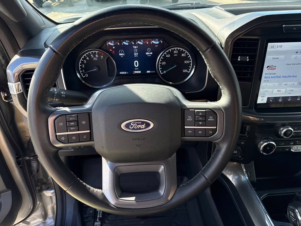 2023 Iconic Silver Metallic Ford F-150 XLT 4X4 Truck