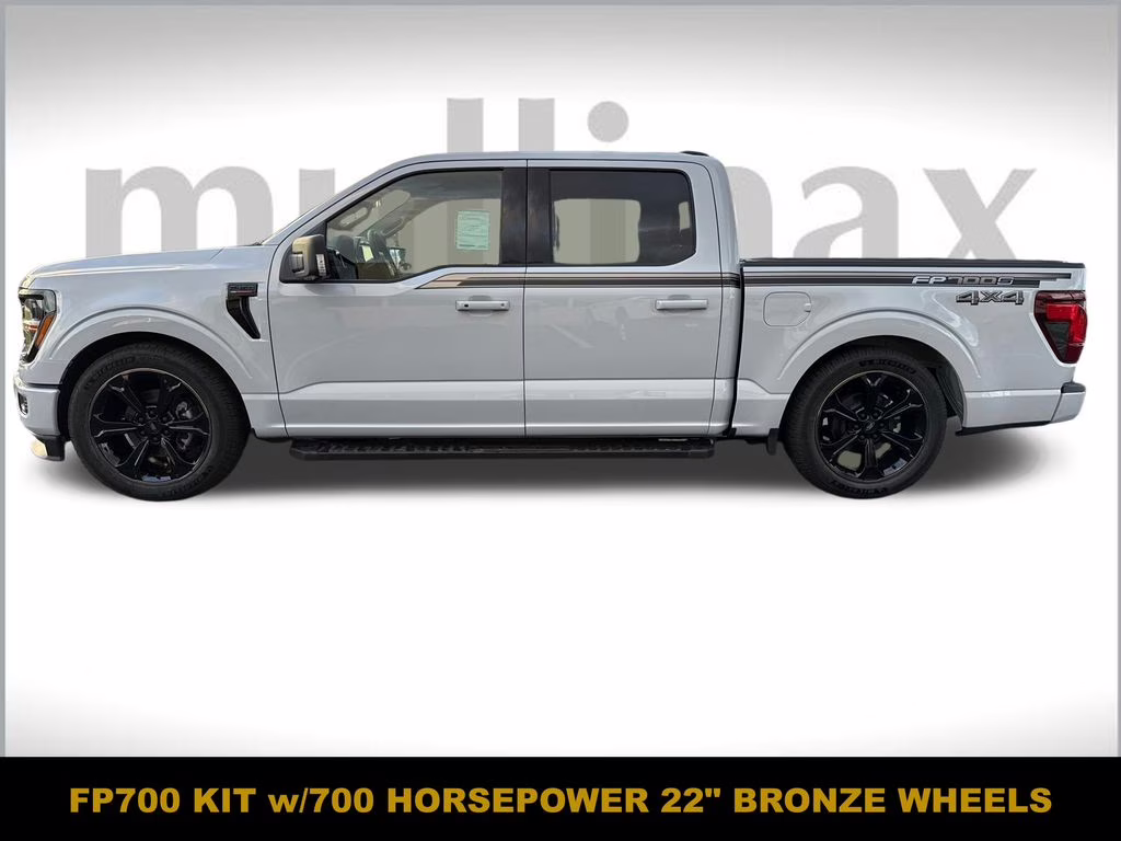 2025 Space White Metallic Ford F-150 XLT 4X4 Truck