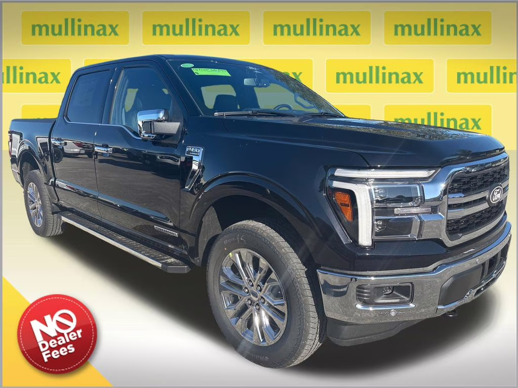 2025 Black Metallic Ford F-150 Lariat 4X4 Truck