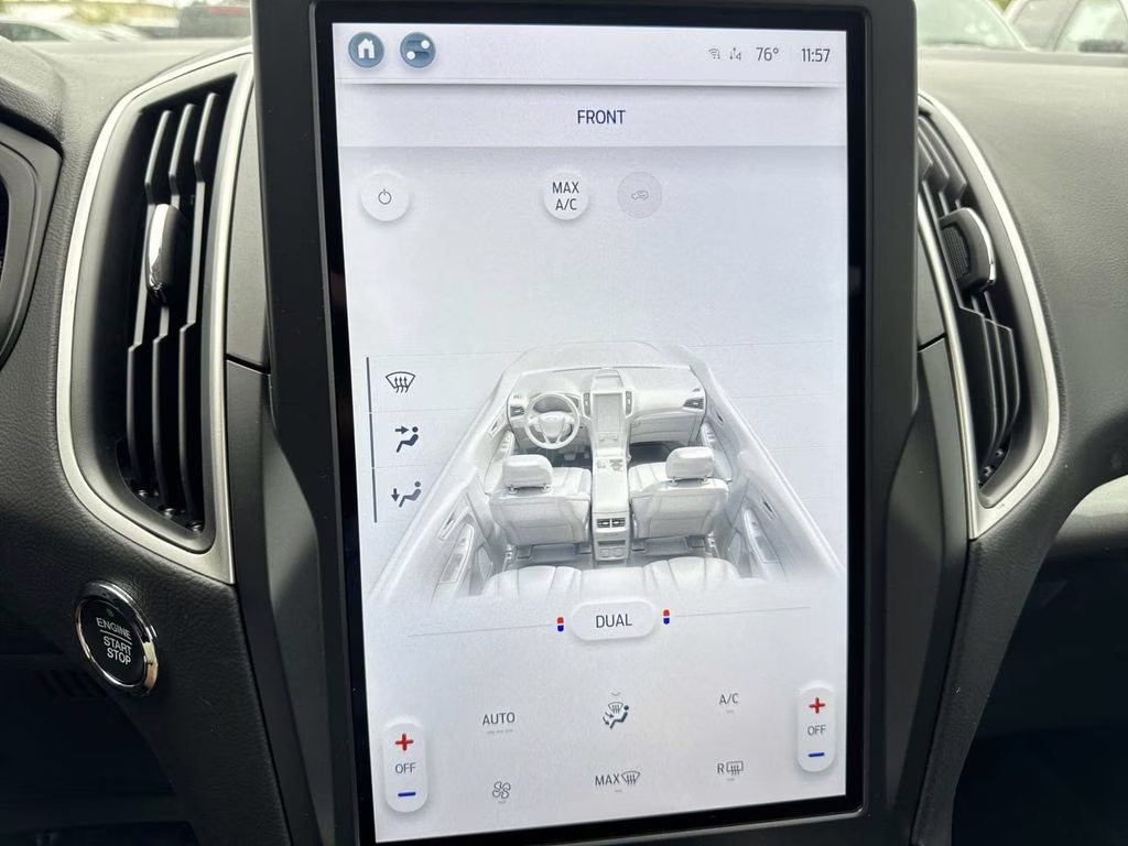 2024 Agate Black Metallic Ford Edge SE AWD SUV