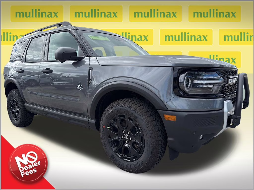 2025 Carbonized Gray Metallic Ford Bronco Sport Outer Banks 4X4 SUV