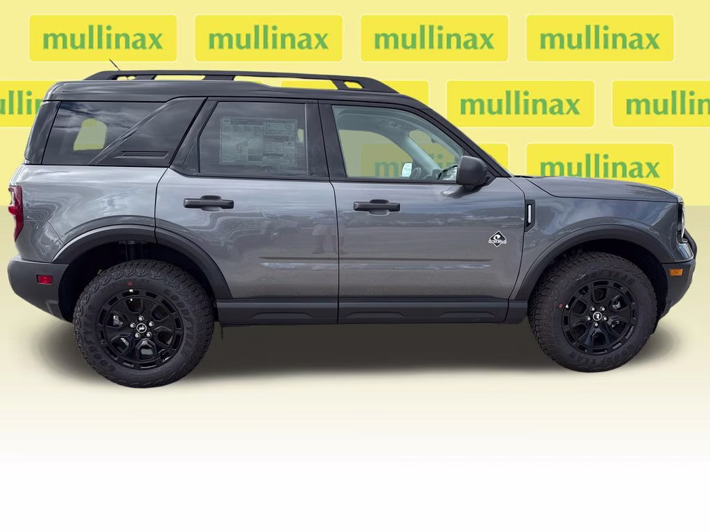 2025 Carbonized Gray Metallic Ford Bronco Sport Outer Banks 4X4 SUV