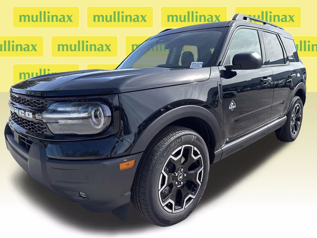 2025 Shadow Black Ford Bronco Sport Outer Banks 4X4 SUV