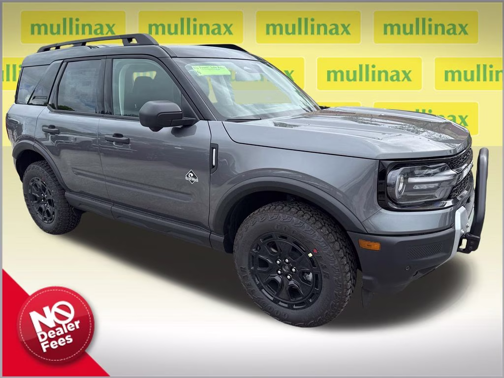 2025 Carbonized Gray Metallic Ford Bronco Sport Outer Banks 4X4 SUV