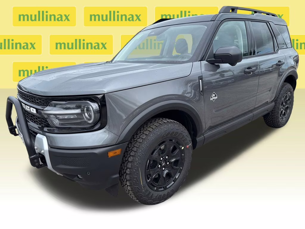 2025 Carbonized Gray Metallic Ford Bronco Sport Outer Banks 4X4 SUV