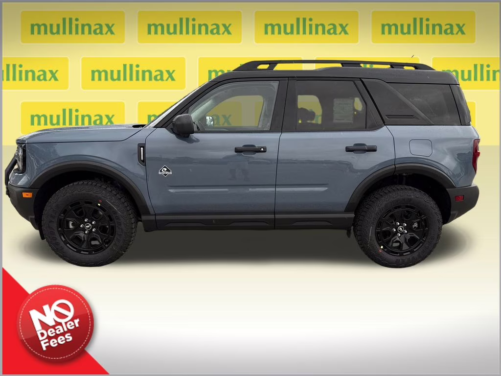 2025 Azure Gray Metallic Tri-Coat Ford Bronco Sport Outer Banks 4X4 SUV