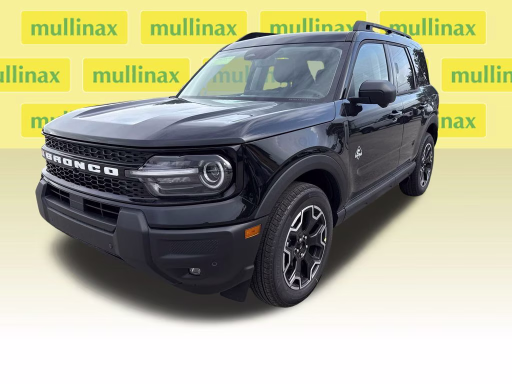 2025 Shadow Black Ford Bronco Sport Outer Banks 4X4 SUV