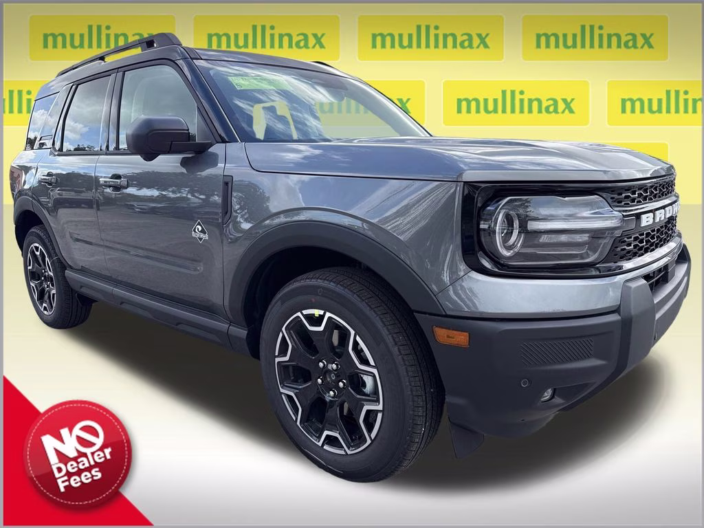 2025 Carbonized Gray Metallic Ford Bronco Sport Outer Banks 4X4 SUV