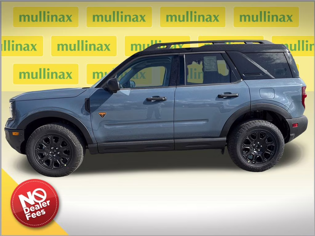 2026 Azure Gray Metallic Tri-Coat Ford Bronco Sport Badlands 4X4 SUV