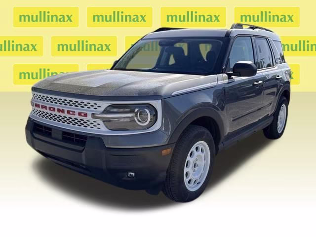 2025 Carbonized Gray Metallic Ford Bronco Sport Heritage 4X4 SUV